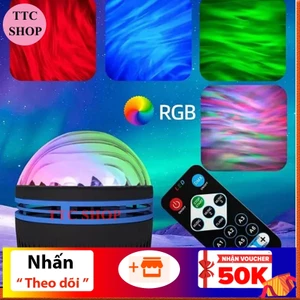 Mẫu mới - Đèn GALAXY Cực Quang Q6S Chiếu Bầu Trời Cực Quang Trang Trí, Decor Phòng Ngủ, Kèm remote