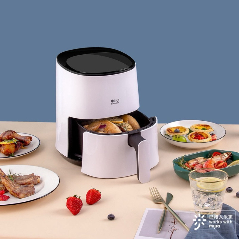 Nồi chiên không dầu thông minh Youpin Smart Cloud Air Fryer K505W 2.5L - Kết nối App tiện lợi