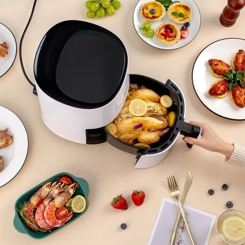 Nồi chiên không dầu thông minh Youpin Smart Cloud Air Fryer K505W 2.5L - Kết nối App tiện lợi