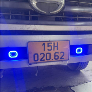 Đèn Led bi mắt vuông có viền XT20 trợ sáng cho xe máy, xe oto, xe tải.