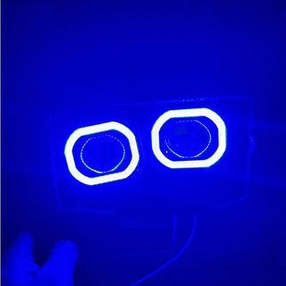 Đèn Led bi mắt vuông có viền XT20 trợ sáng cho xe máy, xe oto, xe tải.