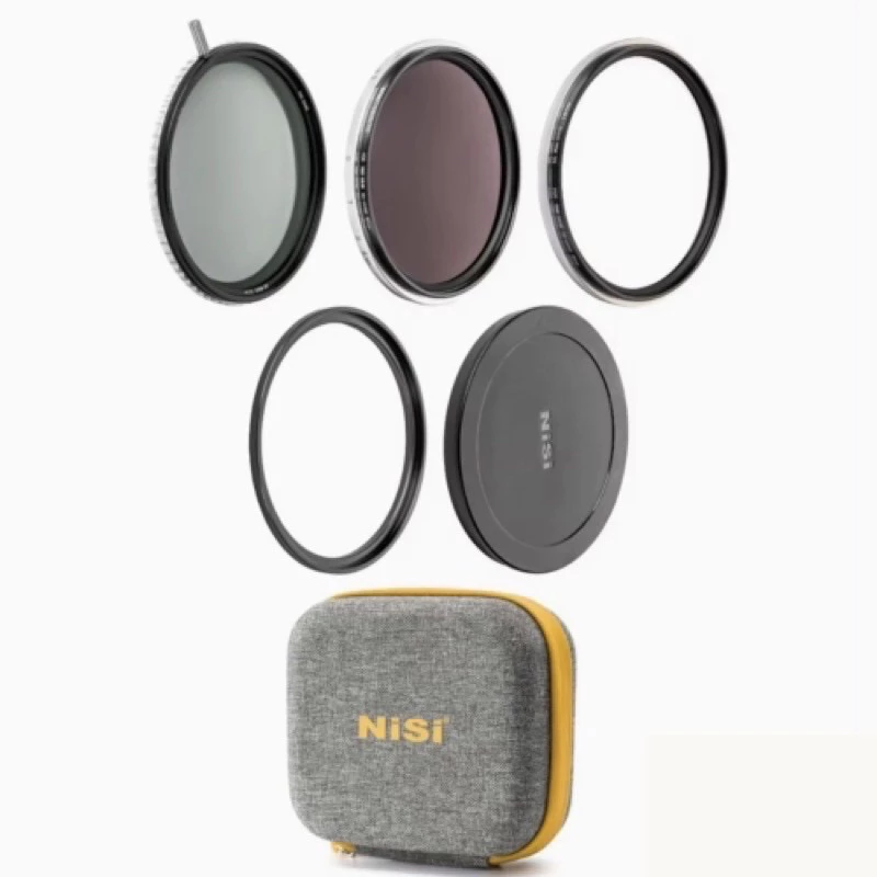 Bộ lọc ống kính NiSi Swift VND Mist Kit 1-9 Stops 82mm (1-5 Stops VND, 4 Stop ND, Mist 1/4)