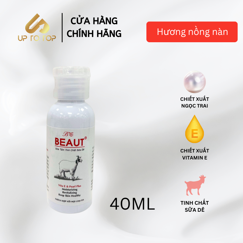 Ảnh Sữa tắm sữa dê làm trắng da 1L dưỡng ẩm làn da mềm mịn toàn thân 3