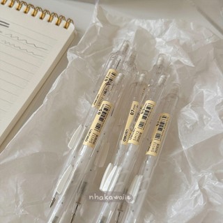 Bút chì kim bấm trong suốt DELI ngòi 0.5mm 0.7mm 1.8mm