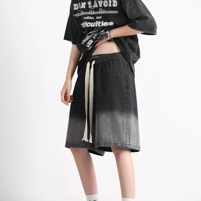 Quần Short Wash 2 màu HAZEE chất liệu denim co giãn mặc 4 mùa new 2024