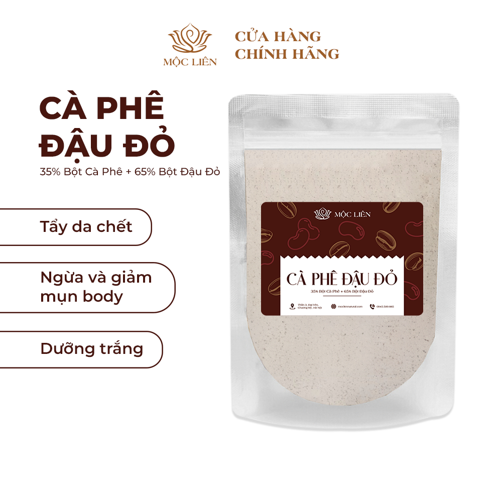 Bột đắp mặt thiên nhiên 100% Organic dưỡng da mặt body giảm thâm nám - MỘC LIÊN
