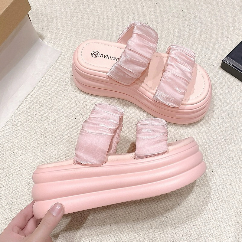 Dép cao cấp thời trang đi êm chân (cao 7,5cm)