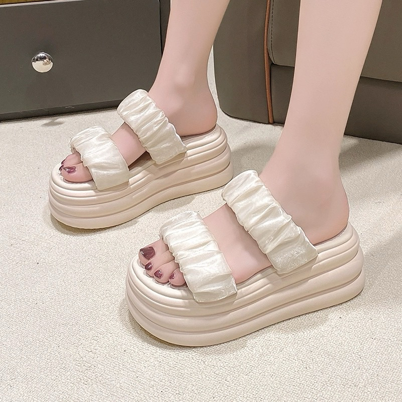 Dép cao cấp thời trang đi êm chân (cao 7,5cm)