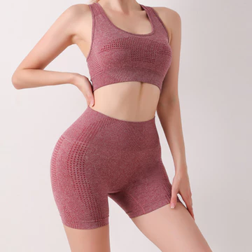 Set Đồ Tập Gym Nữ FITCAN Set Đồ Tập Yoga Chạy Bộ Croptop Có Đệm Mút Chống Sốc Co Giãn Thoáng Khí S25