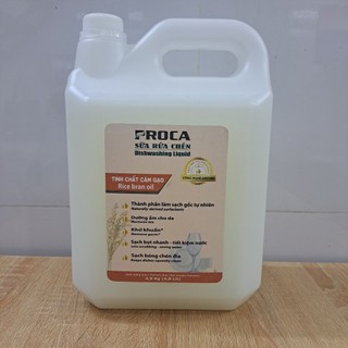 Sữa rửa chén PROCA tinh chất cám gạo 4.9kg