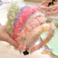 Bờm Tóc Băng Đô Handmade Bằng Len Lông Vũ Phong Cách Hàn Quốc Nữ Tính