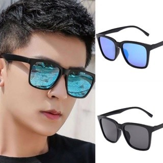 Mắt Kính râm nam nữ thời trang phong cách hàn quốc, Kính mát đen ngầu phân cực đi biển chống tia UV