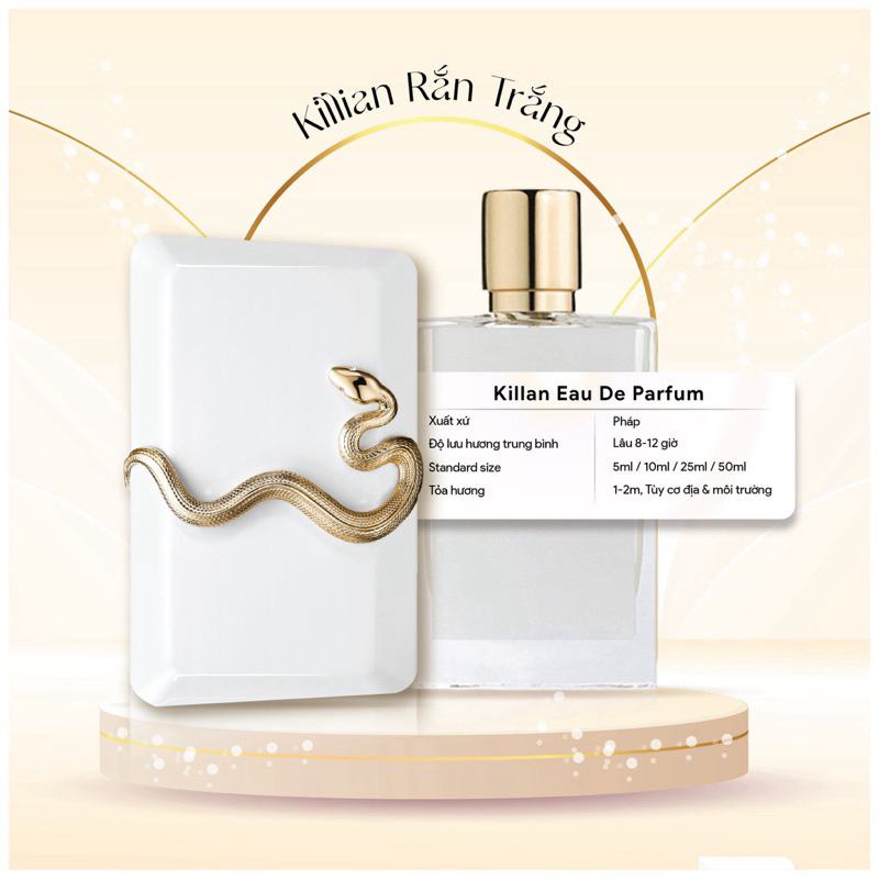 Nước hoa Kilian Rắn Trắng - Good Girl GB - Kim Hằng Trương | Shopee ...
