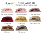 Ga giường lụa Tencel 1m6x2m FamiHi trơn màu cao cấp, drap bo chun trải nệm modal 100% lyocell mềm mát tốt cho da. — ảnh 4