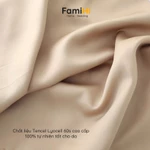 Ga giường lụa Tencel 1m6x2m FamiHi trơn màu cao cấp, drap bo chun trải nệm modal 100% lyocell mềm mát tốt cho da. — ảnh 5