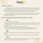 Ga giường lụa Tencel 1m6x2m FamiHi trơn màu cao cấp, drap bo chun trải nệm modal 100% lyocell mềm mát tốt cho da. — ảnh 6