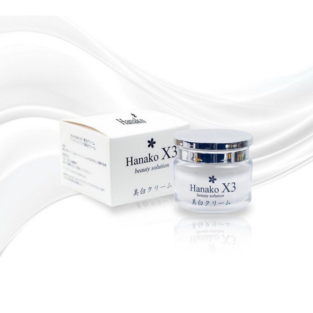 Kem Face Hanako X3 Nhật Bản Dưỡng Trắng Đẹp Da 12g