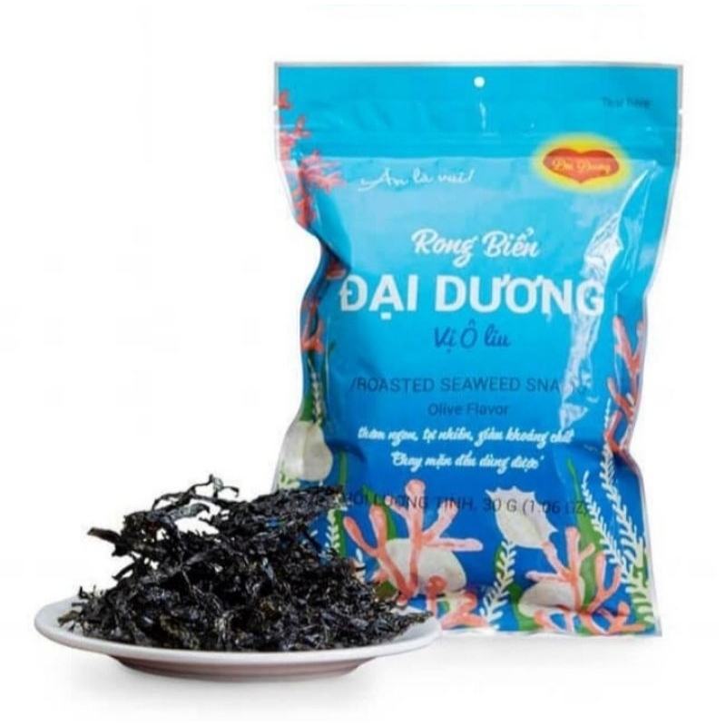 Rong biển sấy ăn liền vị Ô Liu gói 30g | Shopee Việt Nam