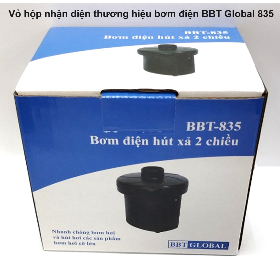 Ảnh Bơm điện 2 chiều công nghệ mới BBT GLOBAL 839 1