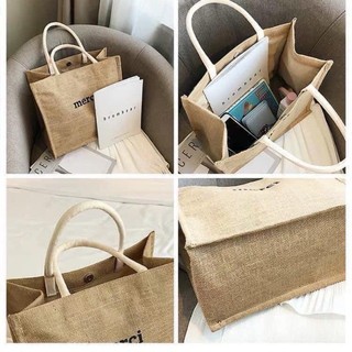 Túi Xách Nữ - Túi Cói Merci Phong Cách Vintage Siêu Hót Loại 1 Kho Sỉ Gia Dụng Alulu