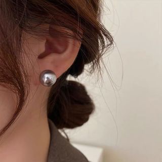 Khuyên tai bạc nữ LAMY Pearl Earrings 3110 - Khuyên tai bạc ta