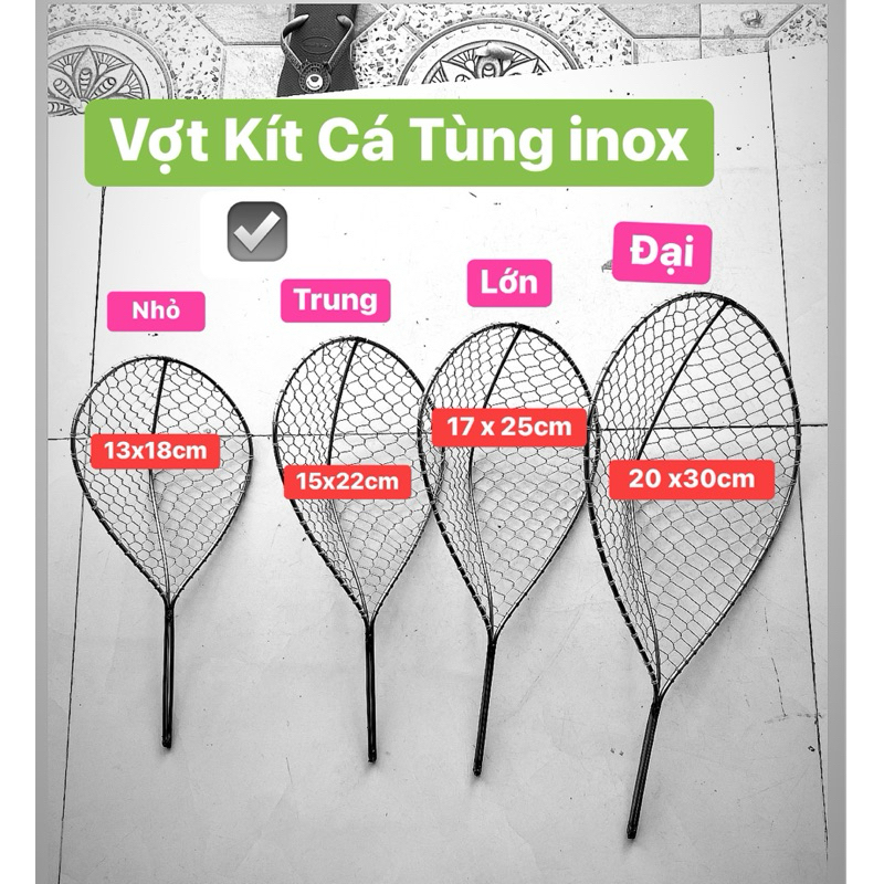 Vợt inox, vợt có tùng inox ( Đơn giá 1 vợt) | Shopee Việt Nam