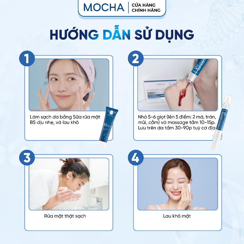 Ảnh Combo Peel Da Mocha Và Kem Dưỡng Biovector 6 Active Hỗ Trợ Phục Hồi Da Sau Peel (Mua 2 Tặng 3) 2