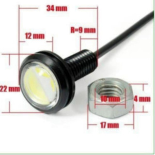 Đèn led xi nhan cúc áo, led mắt mèo siêu sáng.( Gía 1 chiếc)