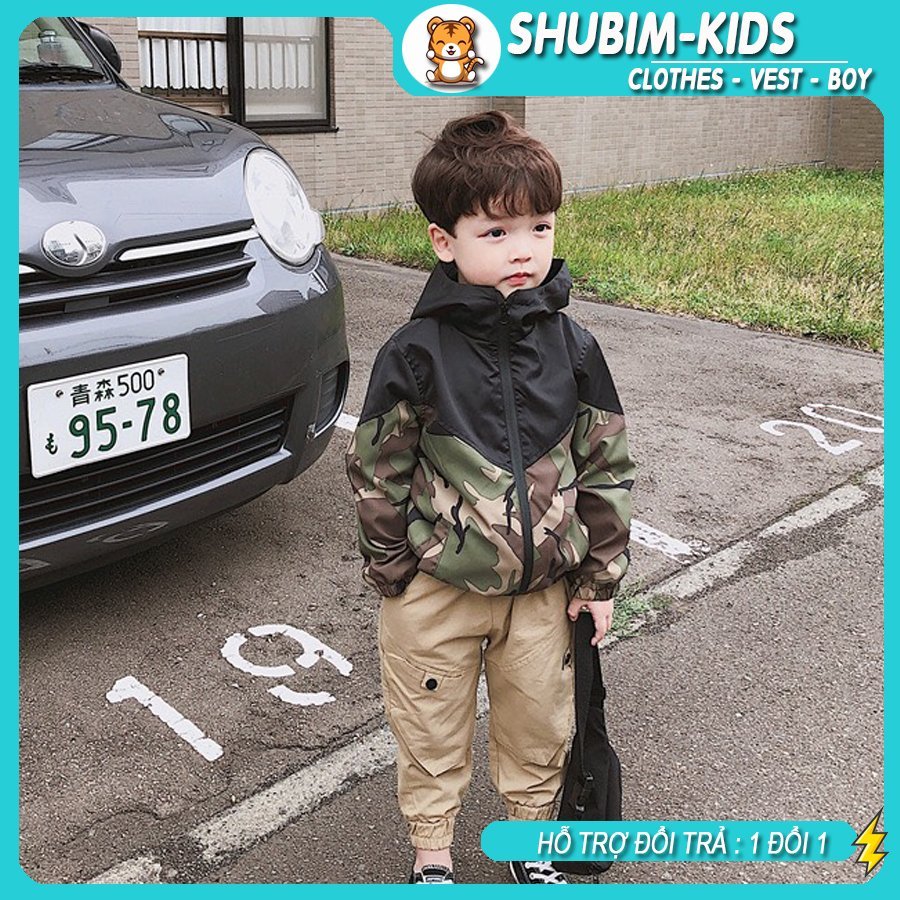 [SẴN HÀNG] -AK24- Áo khoác gió rằn ri bé trai - 2 lớp xịn - Shubim Kids ...