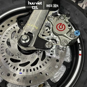Ốc đĩa inox 8li25 có gờ và không gờ