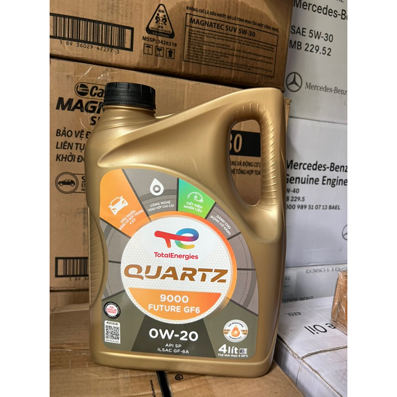 TOTAL QUARTZ 9000 0W20 DẦU ĐỘNG CƠ XĂNG CAO CẤP 4L | Shopee Việt Nam