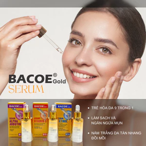 SERUM DƯỠNG DA BACOE GOLD - RETINOL - ALPHA ARBUTIN - VITAMIN C