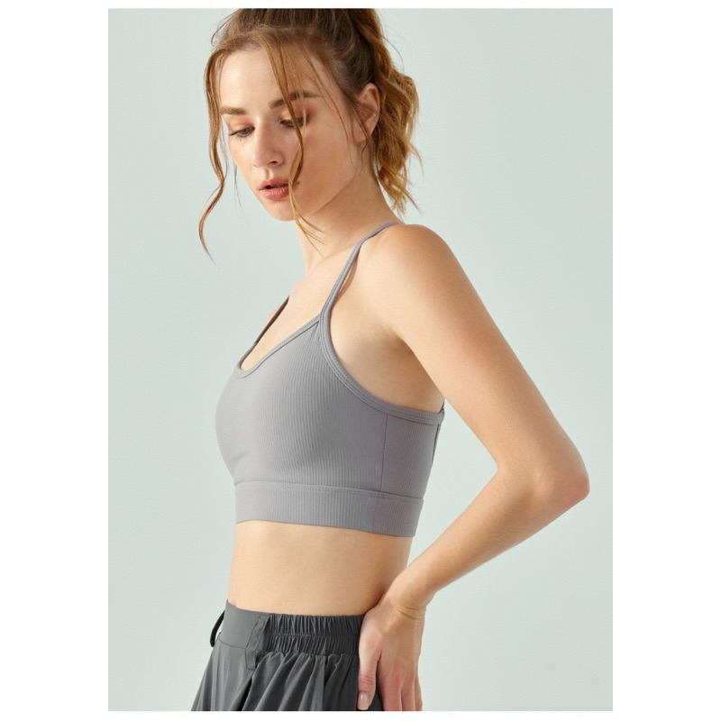 Áo bra thể thao chống sốc 2 dây đan chéo thời trang