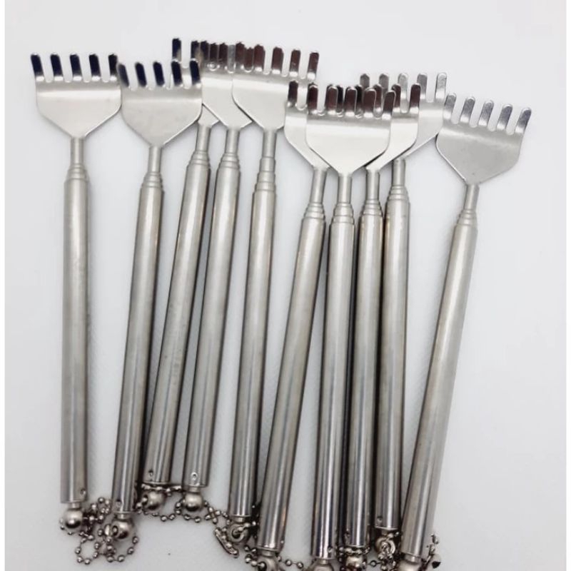 Combo 2 Gãi Lưng Inox Rút Gọn, Gấp Gọn Bỏ Túi