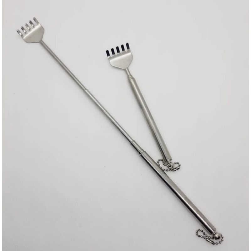Combo 2 Gãi Lưng Inox Rút Gọn, Gấp Gọn Bỏ Túi