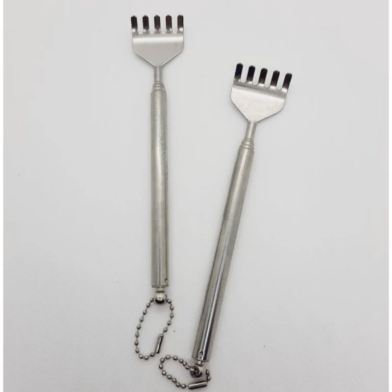 Combo 2 Gãi Lưng Inox Rút Gọn, Gấp Gọn Bỏ Túi