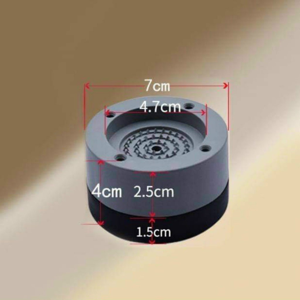 3316 Bộ 4 miếng đệm cao su lót chân máy giặt chống rung chống ồn