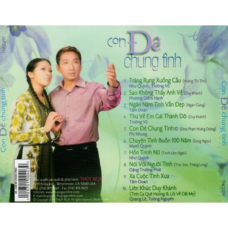 Băng Cassette Con Đê Chung Tình
