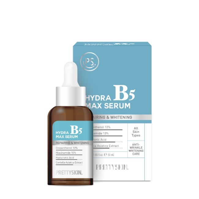 Tinh Chất Prettyskin Hydra Max Serum B5 Phục Hồi, Dưỡng Trắng Da 50ml