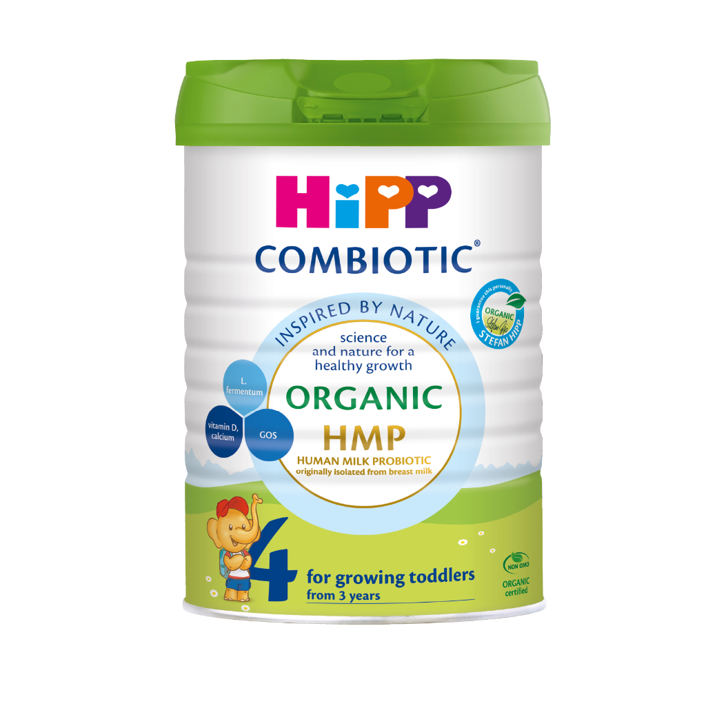 Ảnh Thùng 6 lon Sữa bột công thức HiPP 4 Organic Combiotic 800g dành cho trẻ từ 3 tuổi (6 lon x 800g) 2