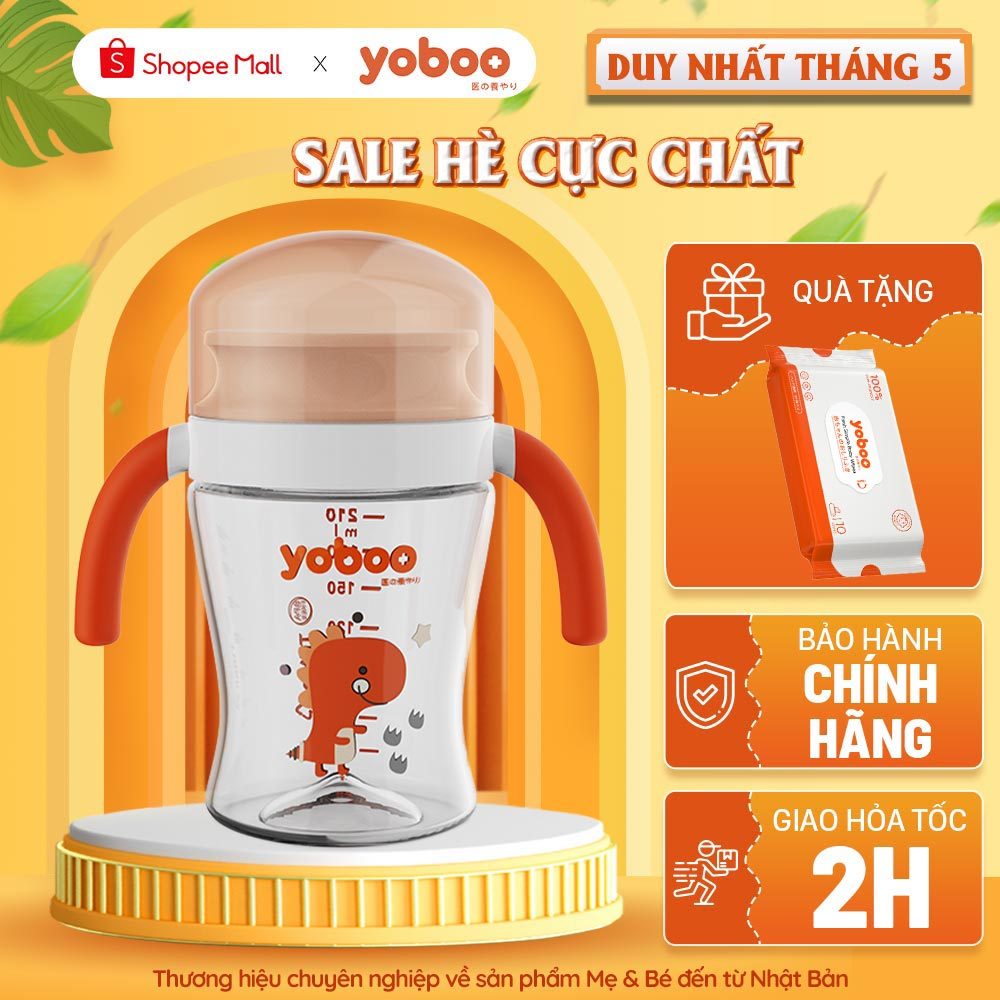 Bình Tập Uống Cho Trẻ Yoboo Yb-0034 Dung Tích 210ml Có Quai Cầm Chất ...