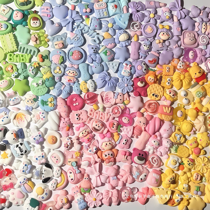 Hình Dán Cute, Sticker Phụ Kiện Trang Trí, Kẹp Tóc, Làm Đồ Handmade ...