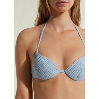Lẻ áo bơi, áo bikini đi biển có gọng có đệm đính hạt sang trọng hàng xuất dư