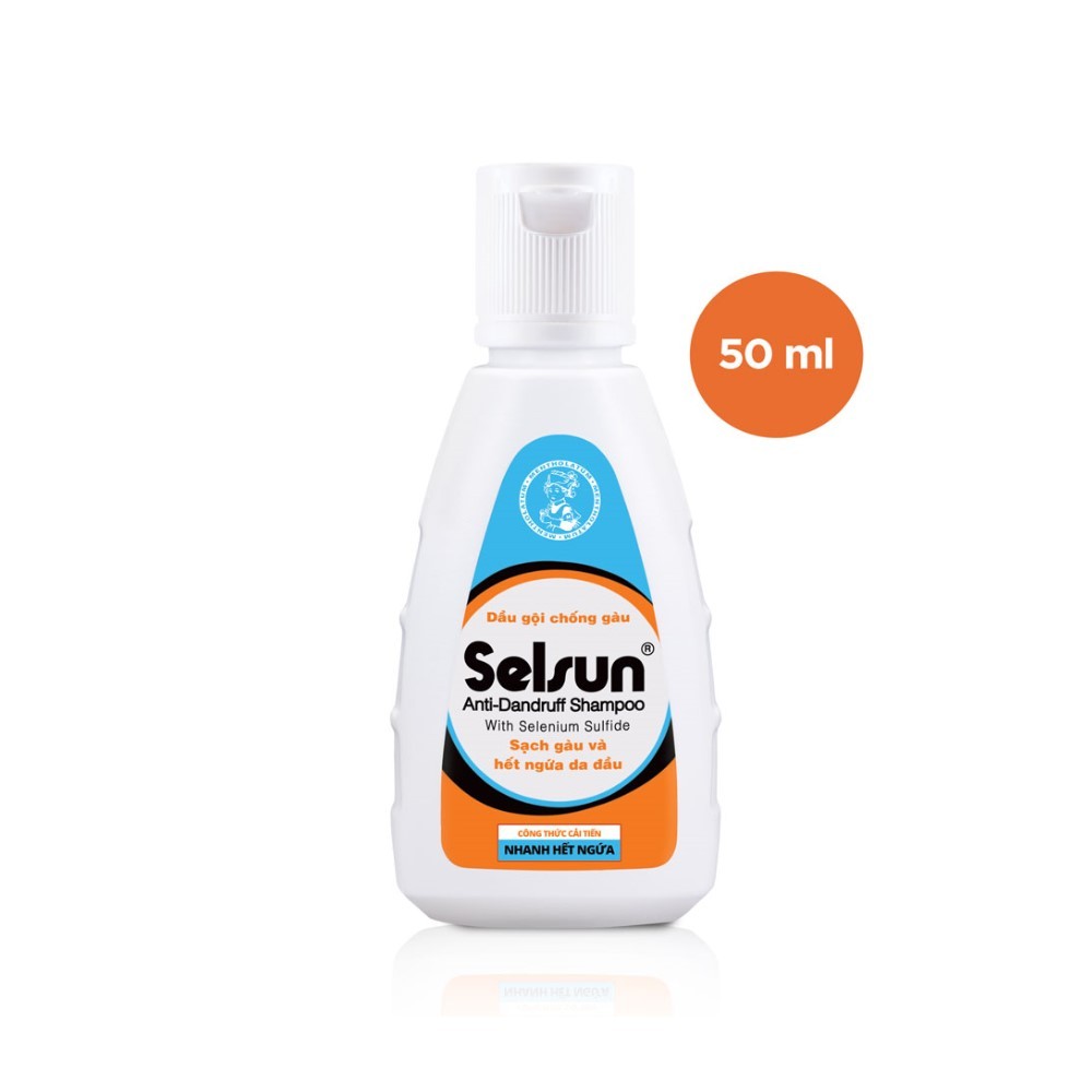 Ảnh Dầu gội Selsun chống gàu, sạch gàu & hết ngứa da đầu Selsun Anti-Dandruff Shampoo 50ml 1