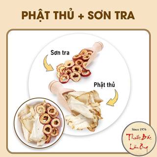Sơn tra, phật thủ, combo giảm mỡ hiệu quả, set trà lá nam 10 vị tự chọn - Lãn Ông