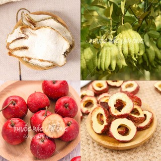 Sơn tra, phật thủ, combo giảm mỡ hiệu quả, set trà lá nam 10 vị tự chọn - Lãn Ông