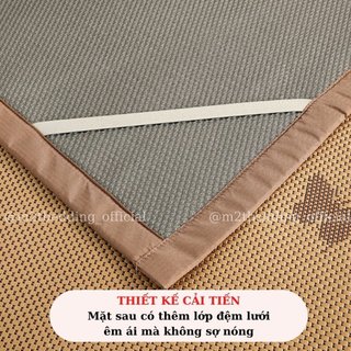 Chiếu điều hòa mây lụa M2T BEDDING mềm, mịn, mát