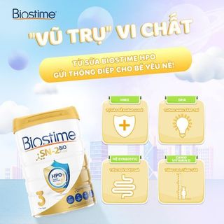 Sữa Dê Biostime Sn-2 Bio Plus Ultra Goat số 1, 2, 3 hộp 800g Úc