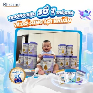 Sữa Dê Biostime Sn-2 Bio Plus Ultra Goat số 1, 2, 3 hộp 800g Úc