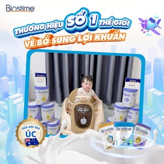 Sữa Dê Biostime Sn-2 Bio Plus Ultra Goat số 1, 2, 3 hộp 800g Úc